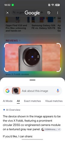 Circle to Search - Oppo Find X10 review