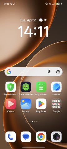 Home screen - Oppo Find X9 Ultra review