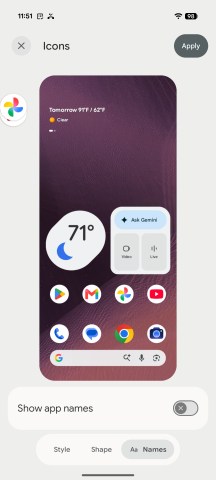 Hide labels - Pixel 11 Pro XL review