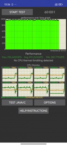 CPU test - Poco M8 Pro review
