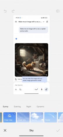 Image editing in Gallery app - Poco M8 Pro review