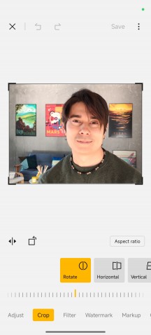 Image editing in Gallery app - Poco M8 review