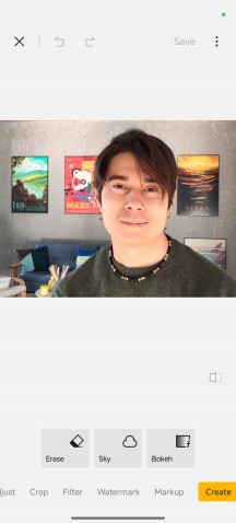 Image editing in Gallery app - Poco M8 review