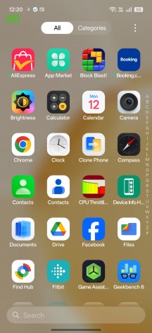 App drawer - Realme 16 Pro+ review