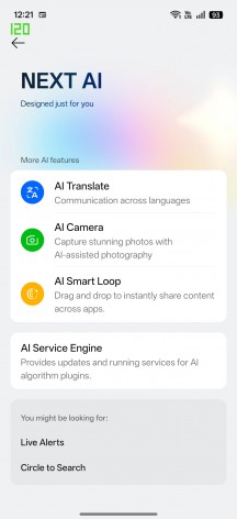 AI features - Realme 16 Pro+ review