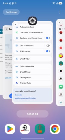 Recent apps - Samsung Galaxy A18 4G review