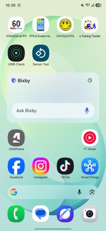 New Bixby widgets - Samsung Galaxy S26 FE review