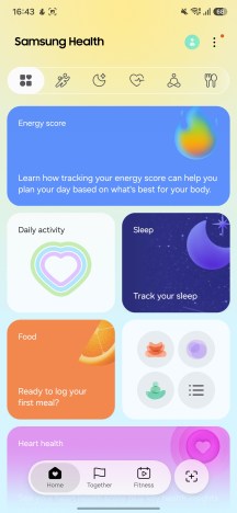 Samsung Health - Samsung Galaxy S26 FE review