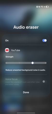Audio Eraser - Samsung Galaxy S26 Plus review