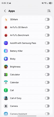 Privacy Display options - Samsung Galaxy S26 Ultra review
