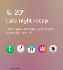 Cover screen - Samsung Galaxy Z Flip8 review