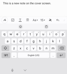 Cover screen - Samsung Galaxy Z Flip8 review