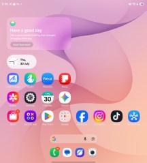 Home screen - Samsung Galaxy Z Fold8 Ultra review