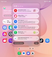 Notification shade - Samsung Galaxy Z Fold8 Ultra review