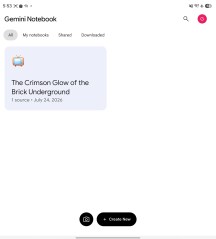 Gemini Notebook - Samsung Galaxy Z Fold8 Ultra review