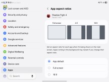 Aspect ratio selection - Samsung Galaxy Z Fold8 review