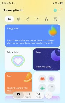 Samsung Health - Samsung Galaxy Z Fold8 review