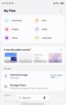 My Files - Samsung Galaxy Z Fold8 review