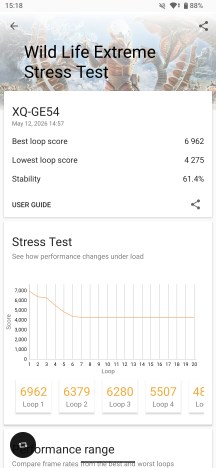 Thermal-throttling - Sony Xperia 1 VIII review
