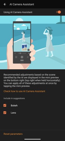 AI Camera Assistant - Sony Xperia 1 VIII review