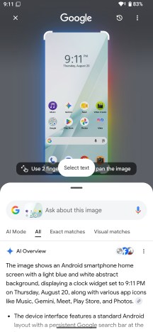 Google Gemini and Circle to Search - Sony Xperia 10 VIII review