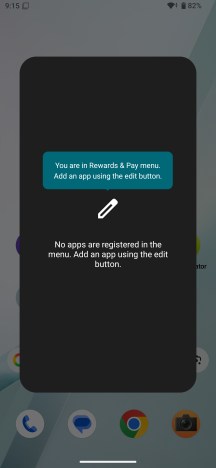 Reward and Pay menu - Sony Xperia 10 VIII review