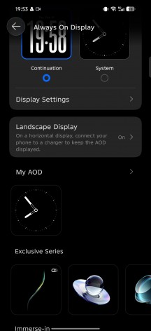 Customization options - Tecno Camon 50 Ultra review