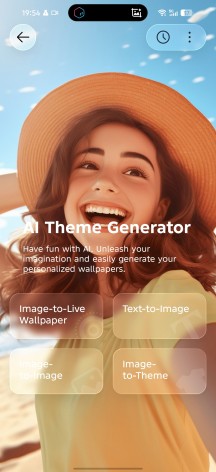 Customization options - Tecno Camon 50 Ultra review