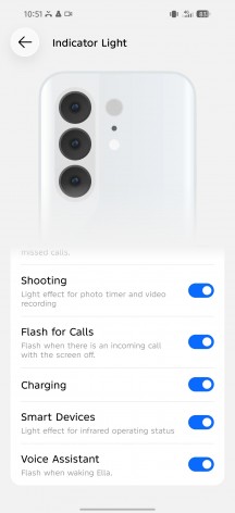 Notification light - Tecno Camon 50 Ultra review