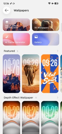Customization options - Tecno Pova 8 review