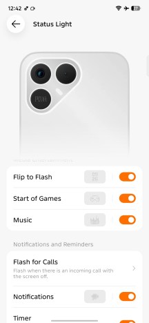 Status Light - Tecno Pova 8 review