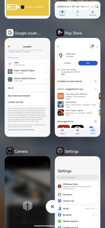 Recent apps - Xiaomi 17 Ultra review