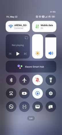 Quick toggles - Xiaomi 17T Pro review