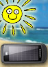 Samsung E1107 Solar Guru is the first solar powered phone on sale