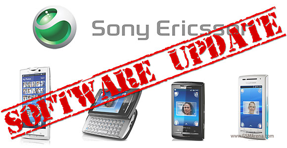 Sony Ericsson X10 and X8 families get updated