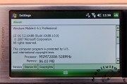 Xperia X1 runs on WinMo 6.1