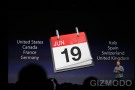 Apple iPhone 3GS planned availability