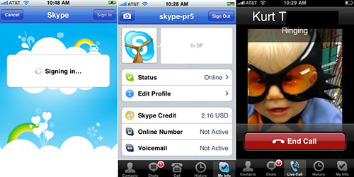 VoIP over 3G with Apple iPhone 3G and 3Gs