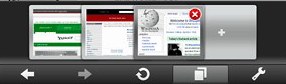 Opera Mobile 10 beta screenshot