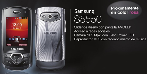 Samsung S5550