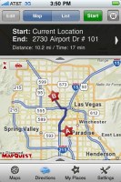 MapQuest 4 Mobile iPhone