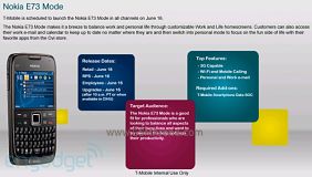 Nokia E73 Mode for T-Mobile USA