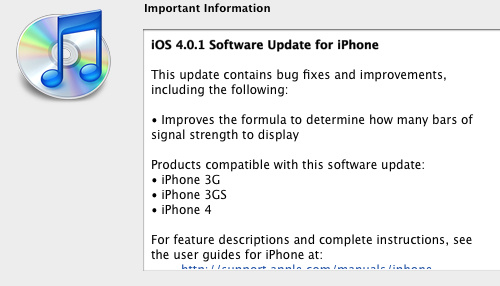 iOS 4.0.1