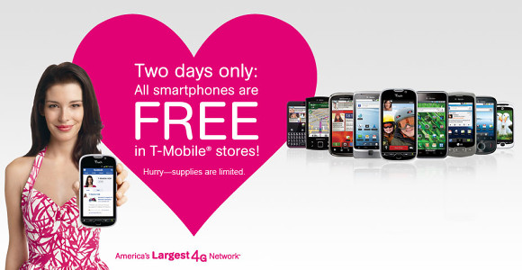 t mobile 2 free phones