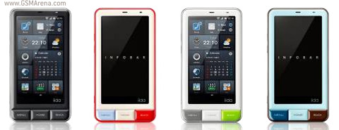 KDDI iida INFOBAR A01 is a cool, Japan-only droid with custom UI