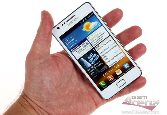 The white Samsung Galaxy S II launches in the UK today - GSMArena.com news