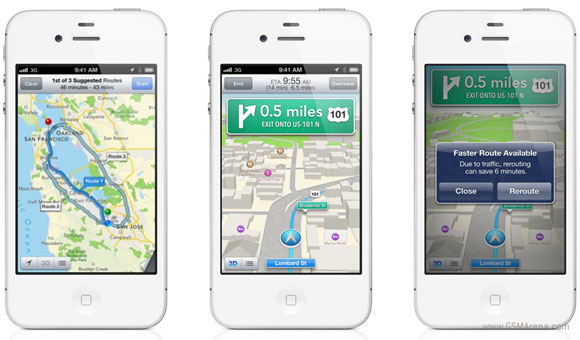 tomtom apple maps