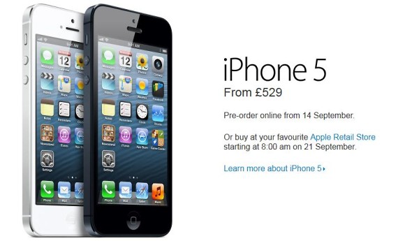 belediging Universiteit Continent Apple iPhone 5 prices for UK and the rest of Europe revealed - GSMArena.com  news