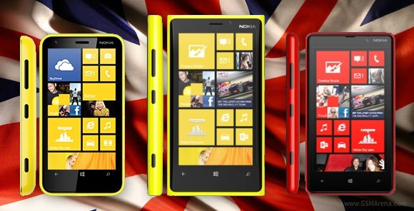 Nokia details UK availability for the Lumia 920, 820 and 620 - GSMArena