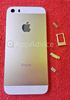 New gold iPhone 5S photos show white accents and dual-LED flash